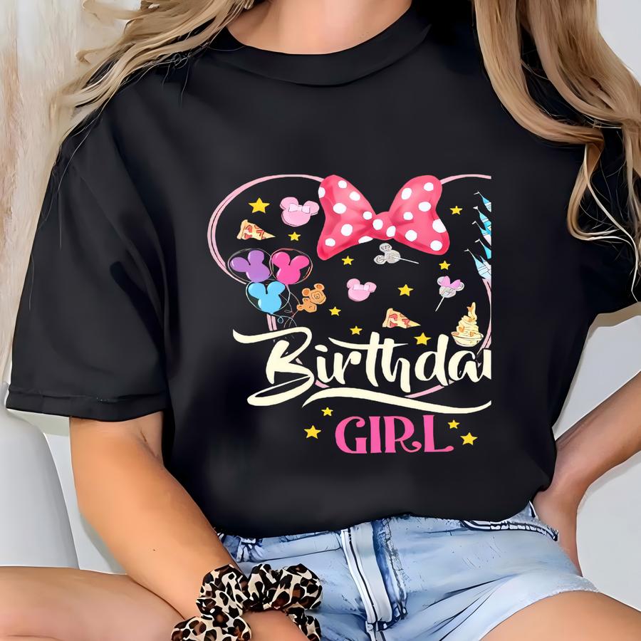 Personalized Birthday Girl Shirt, Birthday Girl Custom Shirt, Custom Shirt For Birthday, Birthday Girl Party Gift For Her T-shirt