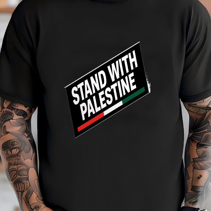 Stand With Bumper Sticker: Pro- Car Decal T-shirt