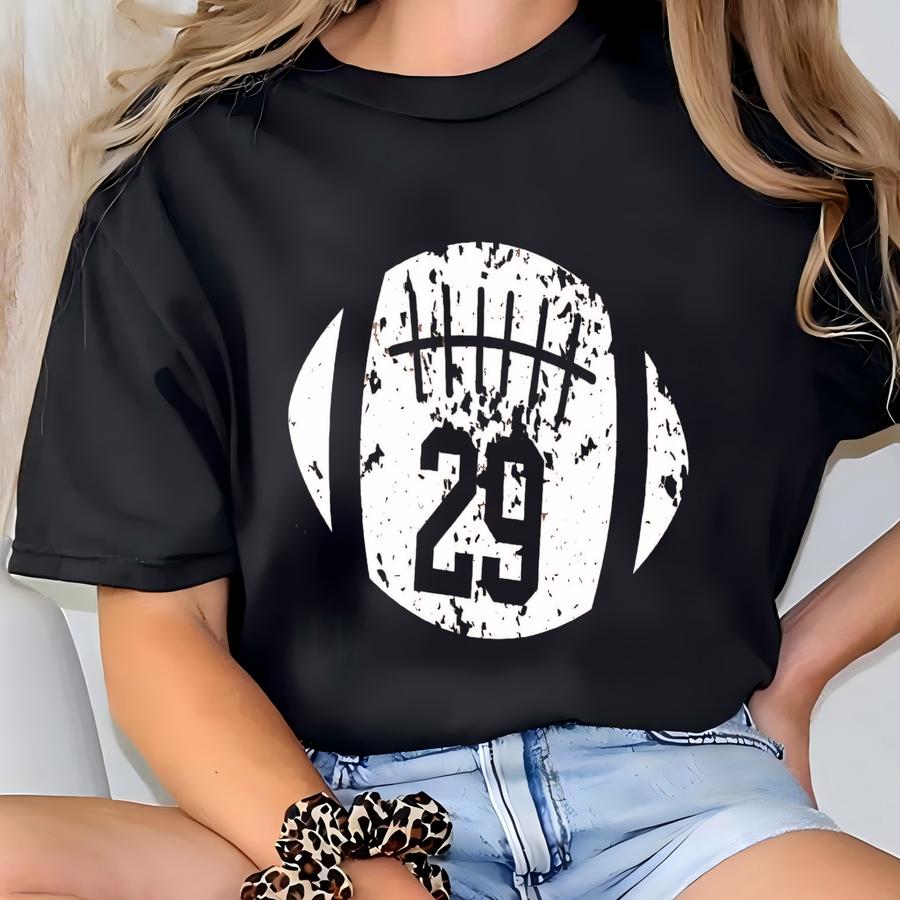 Football Mom Shirt: Kids Jersey Number, Game Day Tee T-shirt