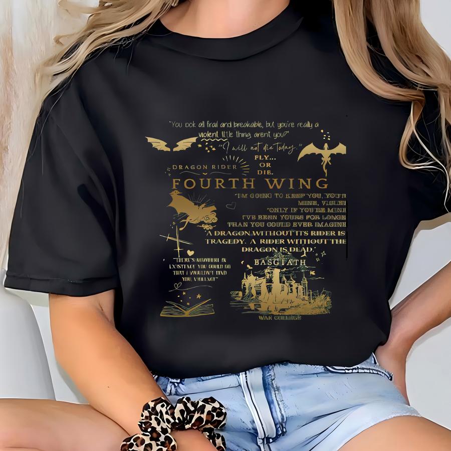 Fourth Wing Dragon Rider 2-sided Sweatshirt, Riders Quadrant Sweatshirt, Fourth Wing Adult Kids Sweatshirt, Xaden Riorson Sweatshirt T-shirt