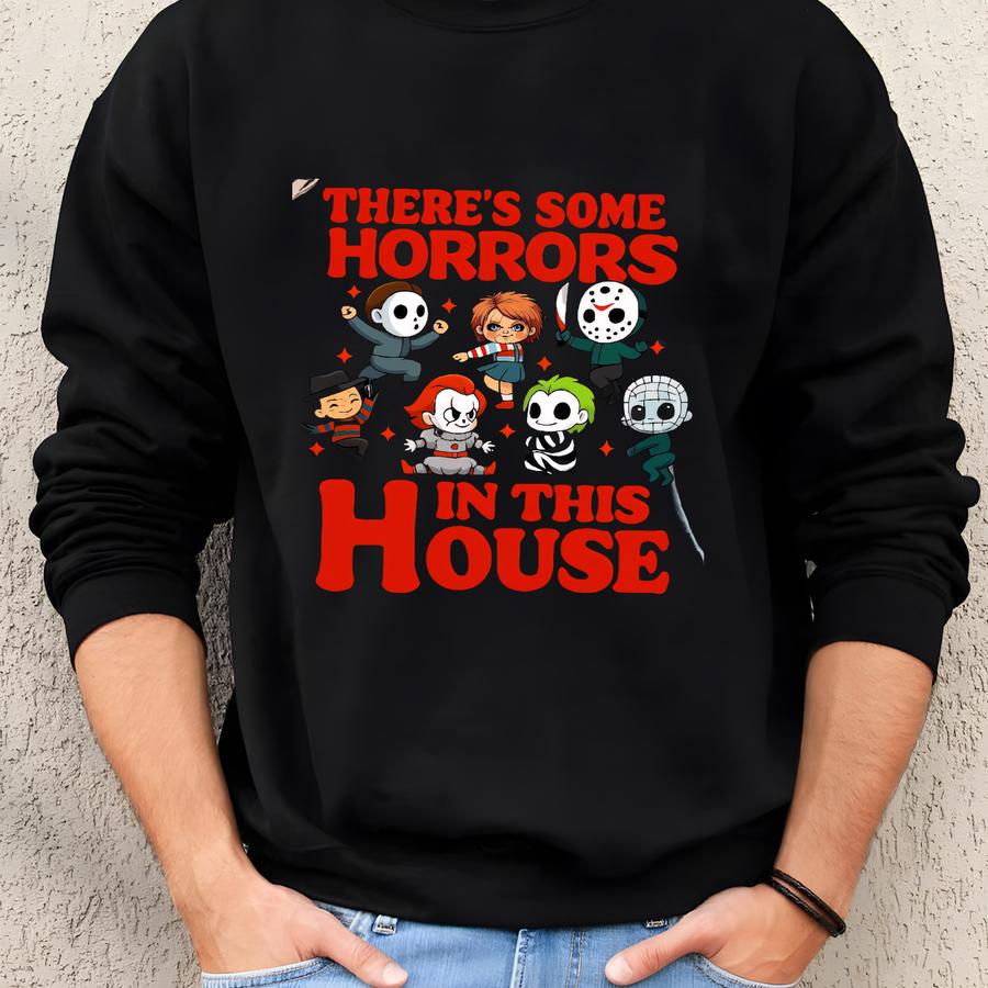 Funny Halloween Horror Movie Tee -  Sweatshirt