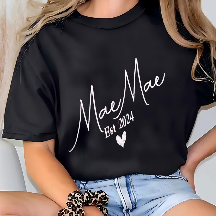 Grandma Sweatshirt: Custom Gift With Children's Names T-shirt