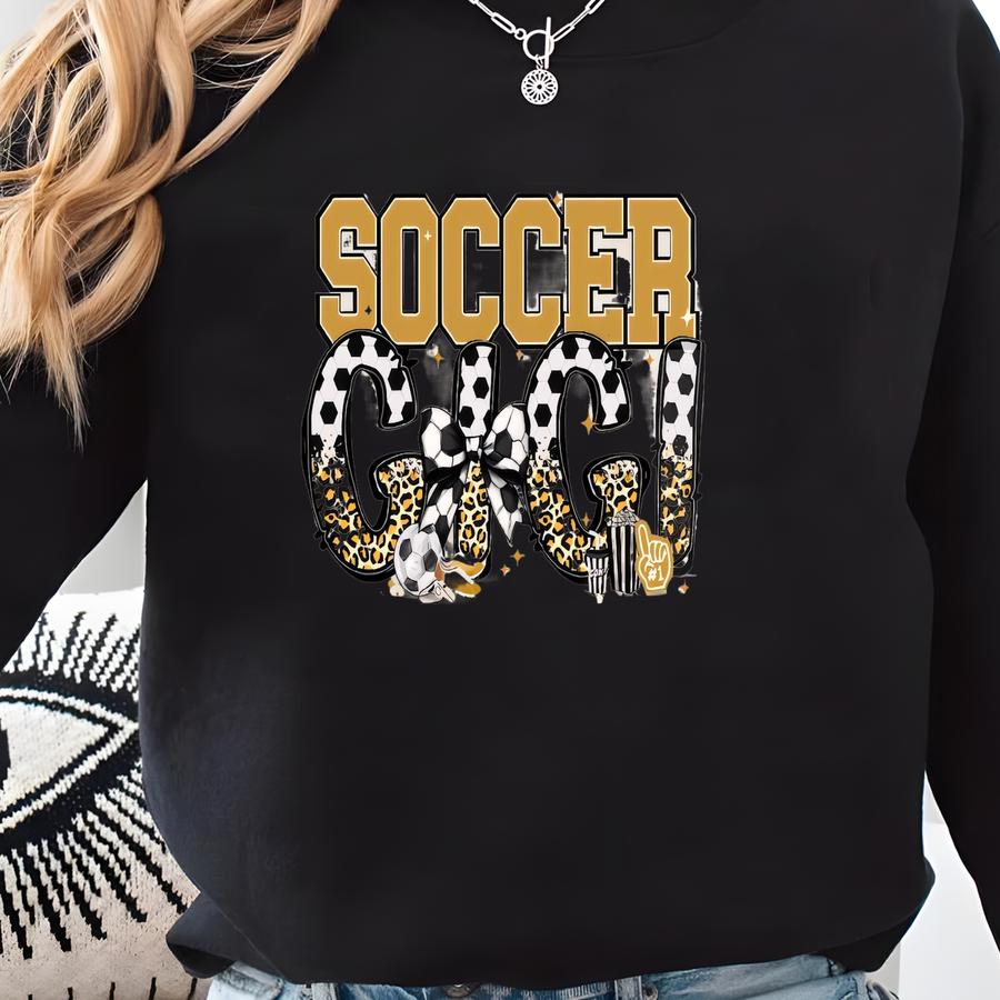 Soccer Gigi Shirt - Game Day Grandma Tee - Soccer Gigi Tee - Cute Fall Soccer Shirt For Gigi - Gift For Grandma Sweatshirt