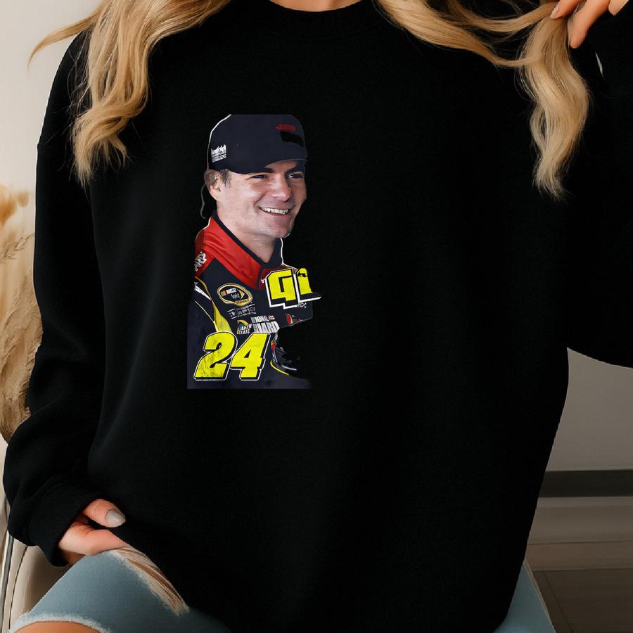Vintage Jeff Gordon Graphic Tee Shirt Sweatshirt
