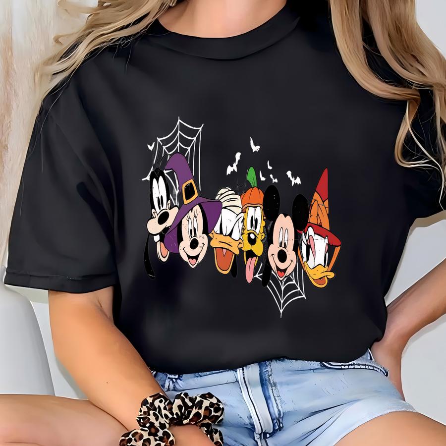 ® Halloween Shirt, Spooky Mouse And Friends Shirt, Boo Halloween Shirt, Spooky Shirt, Pumpkin Shirt T-shirt