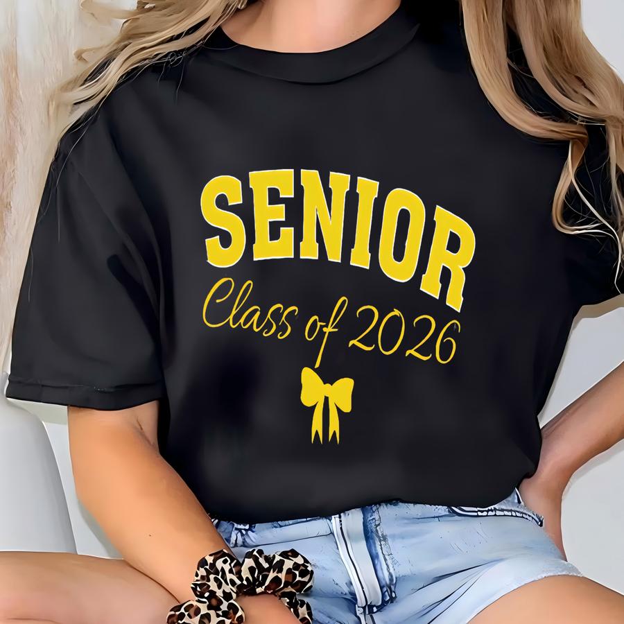 Senior 2026 Shirt, Class Of 26 Shirt, Graduation 2026 Shirt, Graduation Gift, Senior Gift Graduation, Graduation Party T-shirt