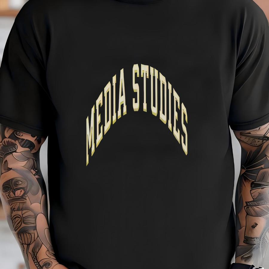 Media Studies Tshirt, Media Studies Gift, Media Studies Major, T-shirt
