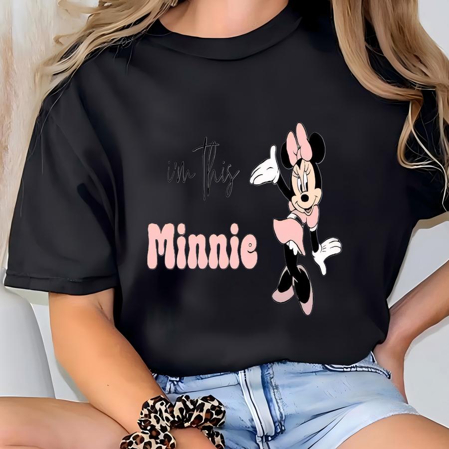 Mouse Toddler Hoodie, Birthday Girl Shirt, I'm This Toddler Shirt, Birthday Trip Tee, Family Vacation Outfit T-shirt