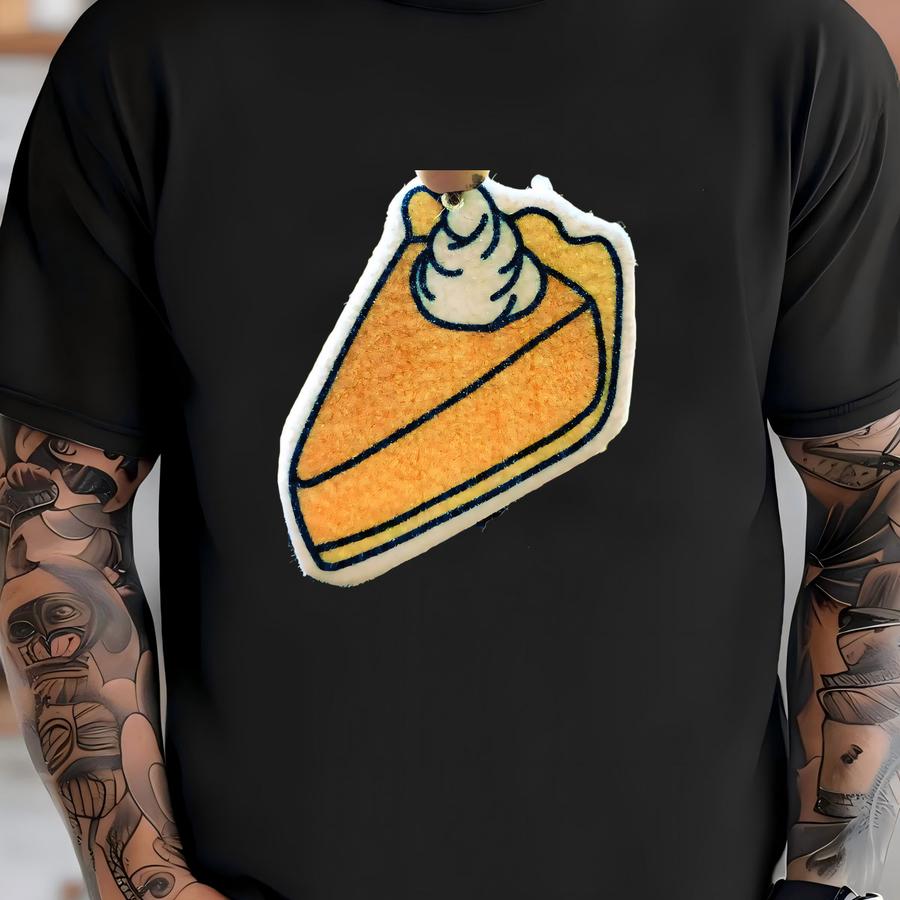Pumpkin Pie Slice Air Freshener: Cozy Fall Car Charm T-shirt Pumpkin Pie Slice Air Freshener: Cozy Fall Car Charm T-shirt
