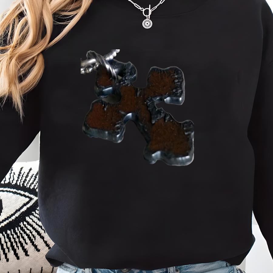 Cross Necklace With Freshwater Pearl Necklace Rustic Rodeo Western Jewelry Gift For Mom Old Rugged Cross Hymn Gift Sweatshirt