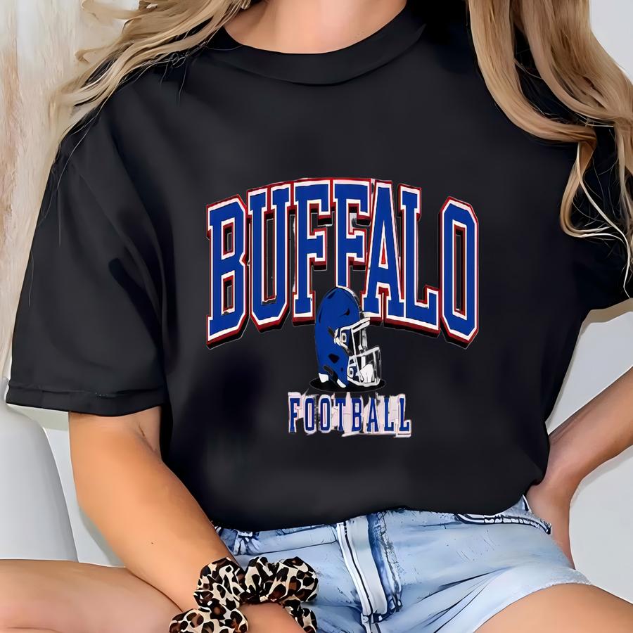 Buffalo Football Sweatshirt: Matching Family Game Day Crewneck T-shirt