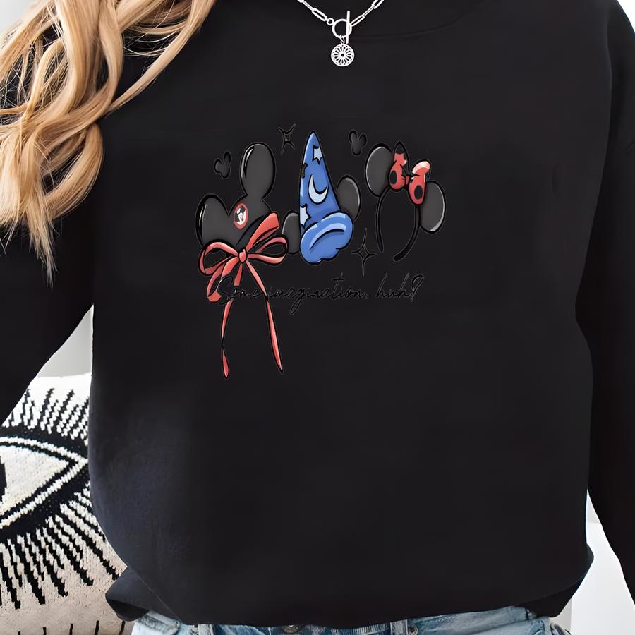 Fantasia Mouse Watercolor Shirt - Land Family Tee Sweatshirt
