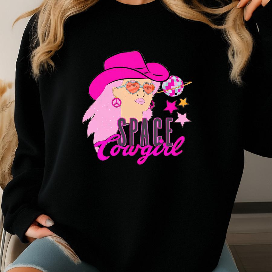 Space Cowgirl Shirt – Retro Pink Disco Western Graphic Tee – Cute Y2k Alien Cowgirl Gift – T-shirt Hoodie Sweatshirt Long Sve Skuc 69 Sweatshirt Space Cowgirl Shirt – Retro Pink Disco Western Graphic Tee – Cute Y2k Alien Cowgirl Gift – T-shirt Hoodie Sweatshirt Long Sve Skuc 69 Sweatshirt