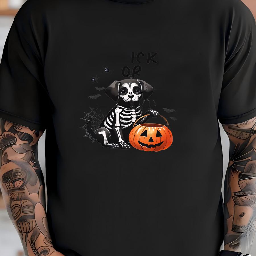 Cute Ghost Dogs Halloween Shirt, Dogs Lover Halloween Gift, Pumpkin Halloween Dogs Shirt, Womens Halloween Shirt, Spooky Season,dog Mom Gift T-shirt