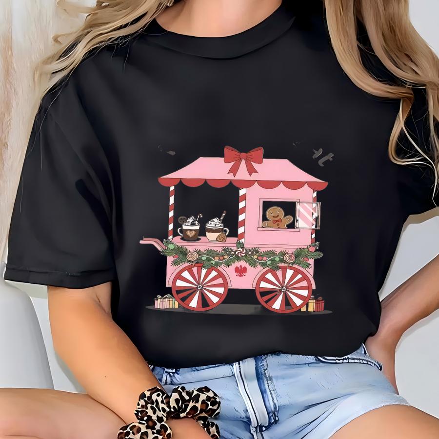 Festive Polish Christmas Sweatshirt, Gingerbread Wesołych Świąt Tee, Polish Christmas Shirts Women, Cute Holiday Gift Girlfriend Present T-shirt