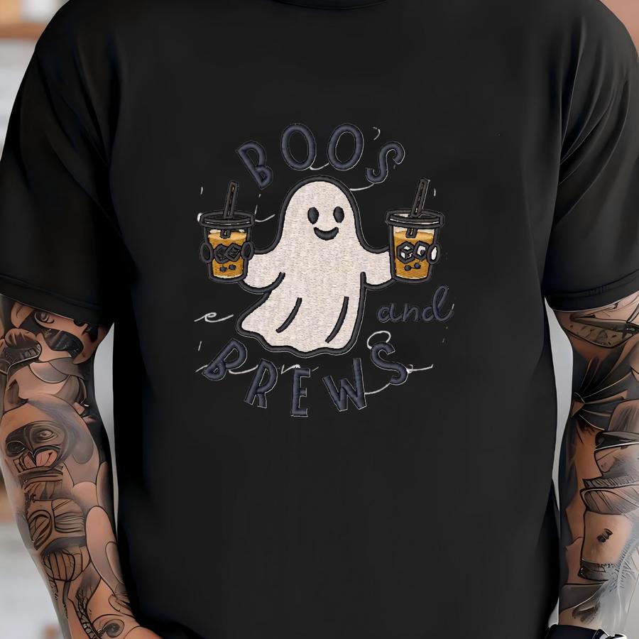 Boos And Brews Ghost Y Download T-shirt