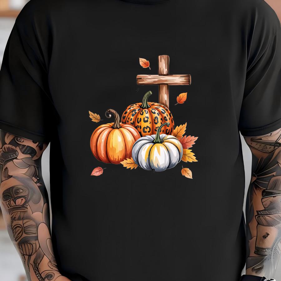 Fall For Jesus Shirt: Garment-dyed Christian Tee T-shirt