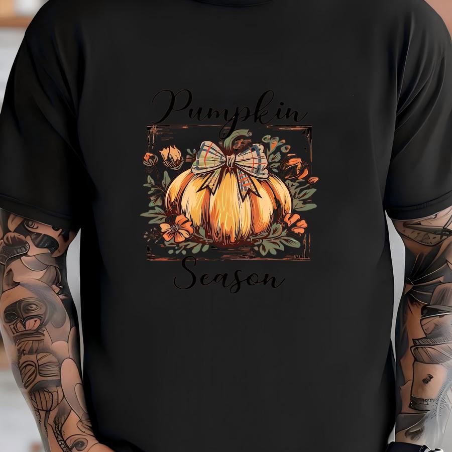 Pumpkin Season Hoodie: Autumn Fall Thanksgiving T-shirt
