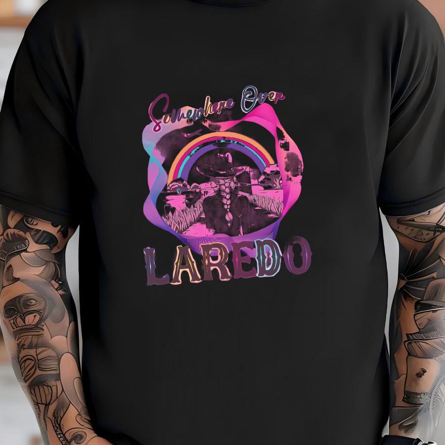 Somewhere Over Laredo Country Music Western Women's Tank Top T-shirt