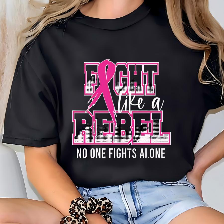 Fight Like A Custom Mascot Shirt Breast Cancer Awareness Shirt School Spirit Shirt Custom School Shirt Pink Ribbon Shirt Pink Out Sweatshirt T-shirt