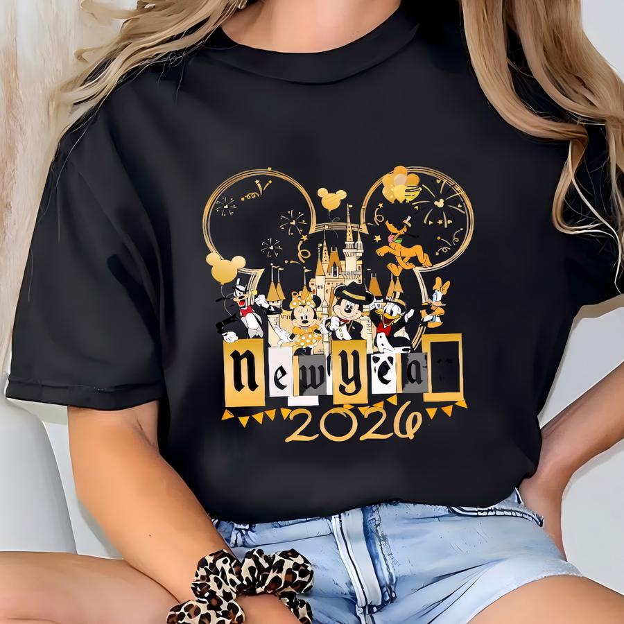 Family 2026 New Year Sweatshirt, Custom And 2026 Christmas Shirt, Land Christmas Custom Couple Matching Hoodie T-shirt