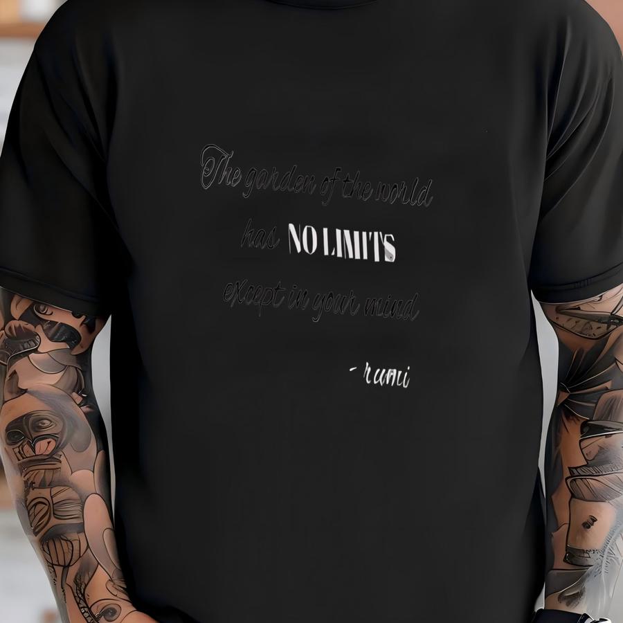 Rumi Quote Journal: Inspirational Notebook For Writers Dreamers T-shirt