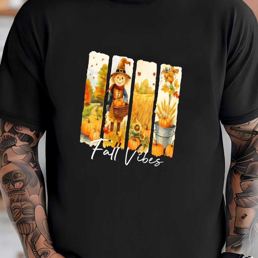 Fall Pumpkin Sweatshirt: Cozy Autumn Vibes, Gildan Fce T-shirt