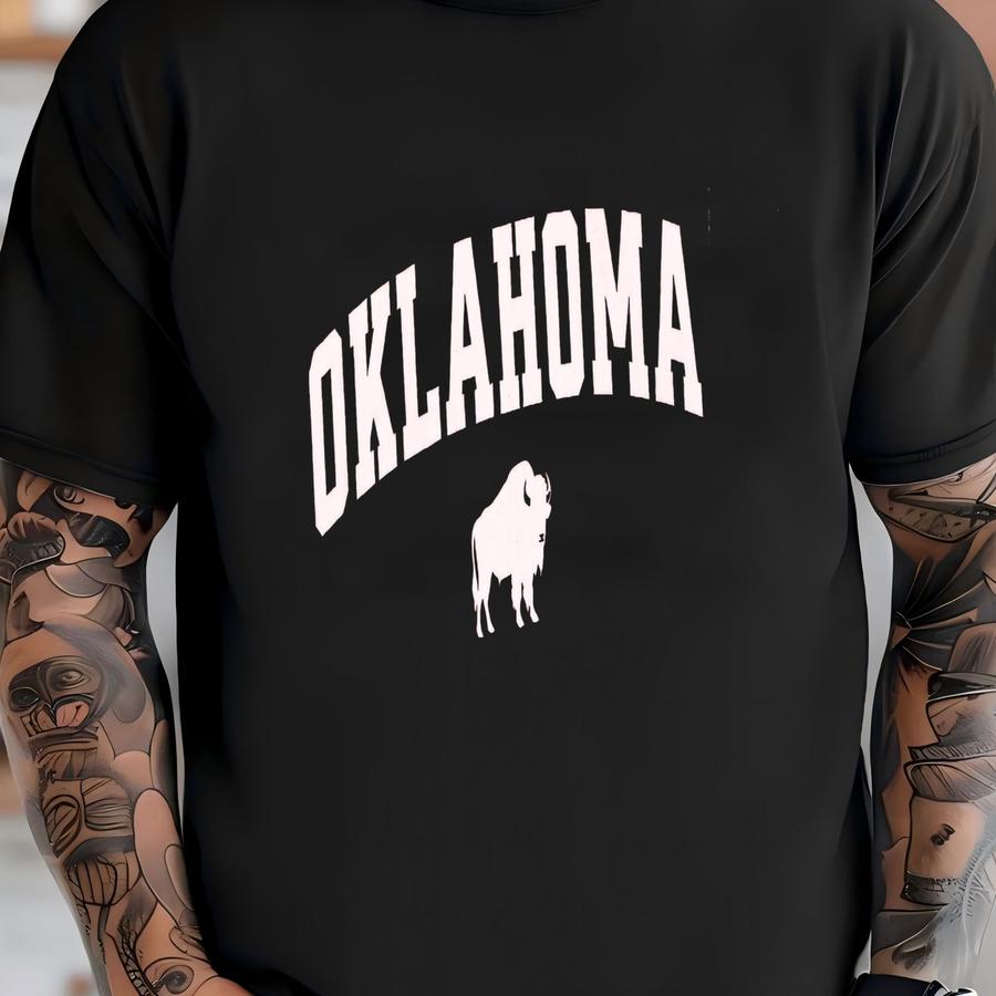 Vintage Oklahoma Bison Tee - Game Day Shirt T-shirt