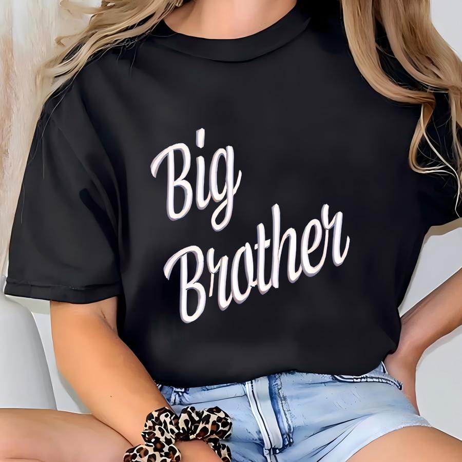 Big Brother Toddler Sweatshirt, Pregnancy Announcement, Sibling Gift T-shirt