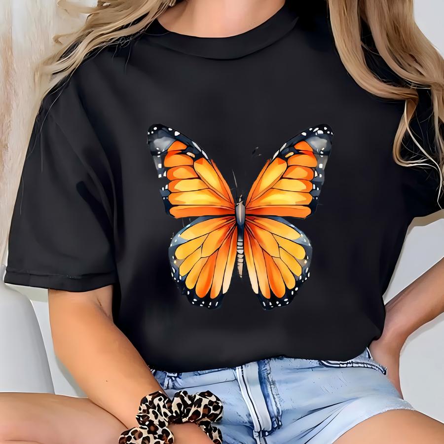 Shirt, The Only Orange Monarch I Want Shirt, Human Rights Tee, Monarch Butterfly, Protect , Butterfly Lover Gift T-shirt