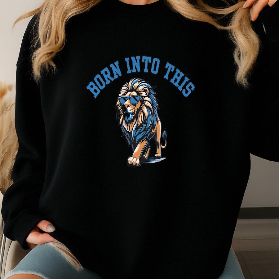Toddler Detroit Football Apparel, Boys/ Girls Long Short Sve Tees Hoodies, Gift For Sports Fan, Kids Game Day Gear Outfit, Bit Sweatshirt