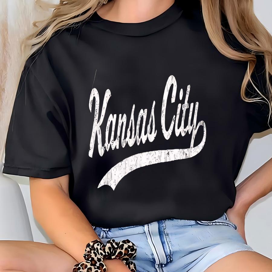 ® Hoodie, Kansas City Shirt, Kc Crewneck, Kansas University, Kc Football Tee, Kansas State Gift, Kansas Trip Shirt, Vacation T-shirt