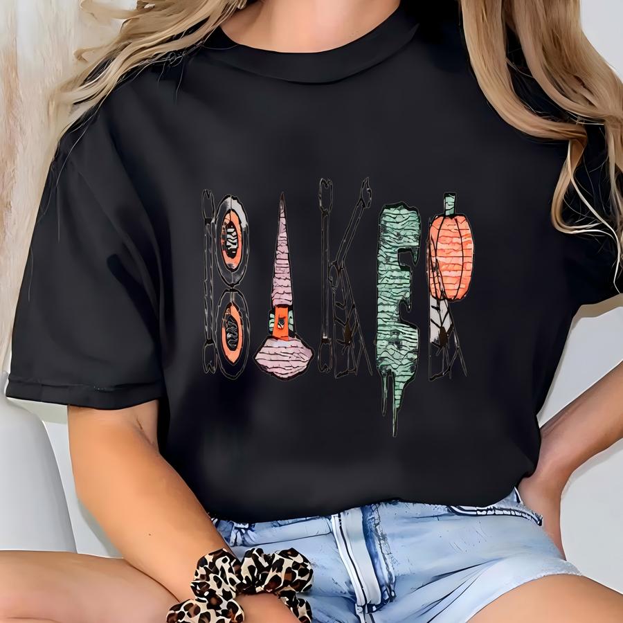 Spooky Halloween Name Bubble, Halloween Monogram Bubble, Monogrammed Toddler Romper, Pumpkin Fall Bubble, Monogram Toddler T-shirt