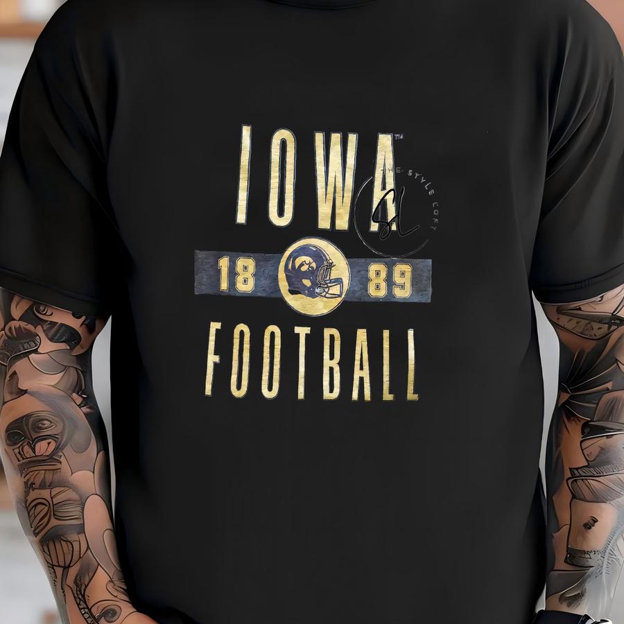 Iowa Football Long Sve T-shirt