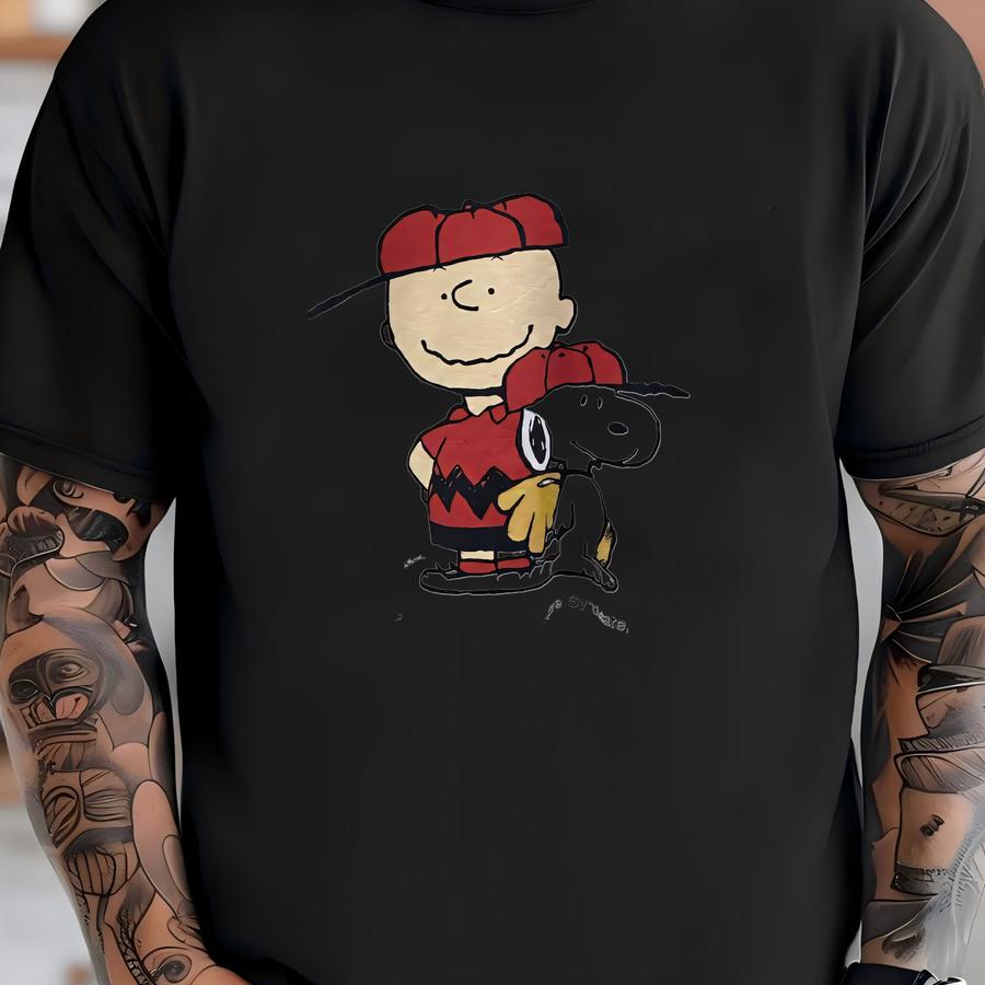 Vintage Peanuts  Charlie Brown Crewneck Sweatshirt Size M T-shirt