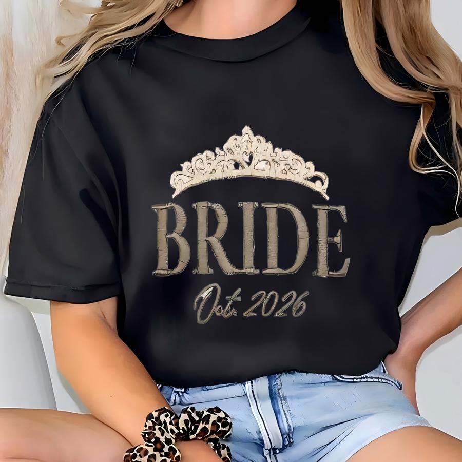 Bachelorette Party Sweatshirt: Custom Bridal Shower Gift T-shirt