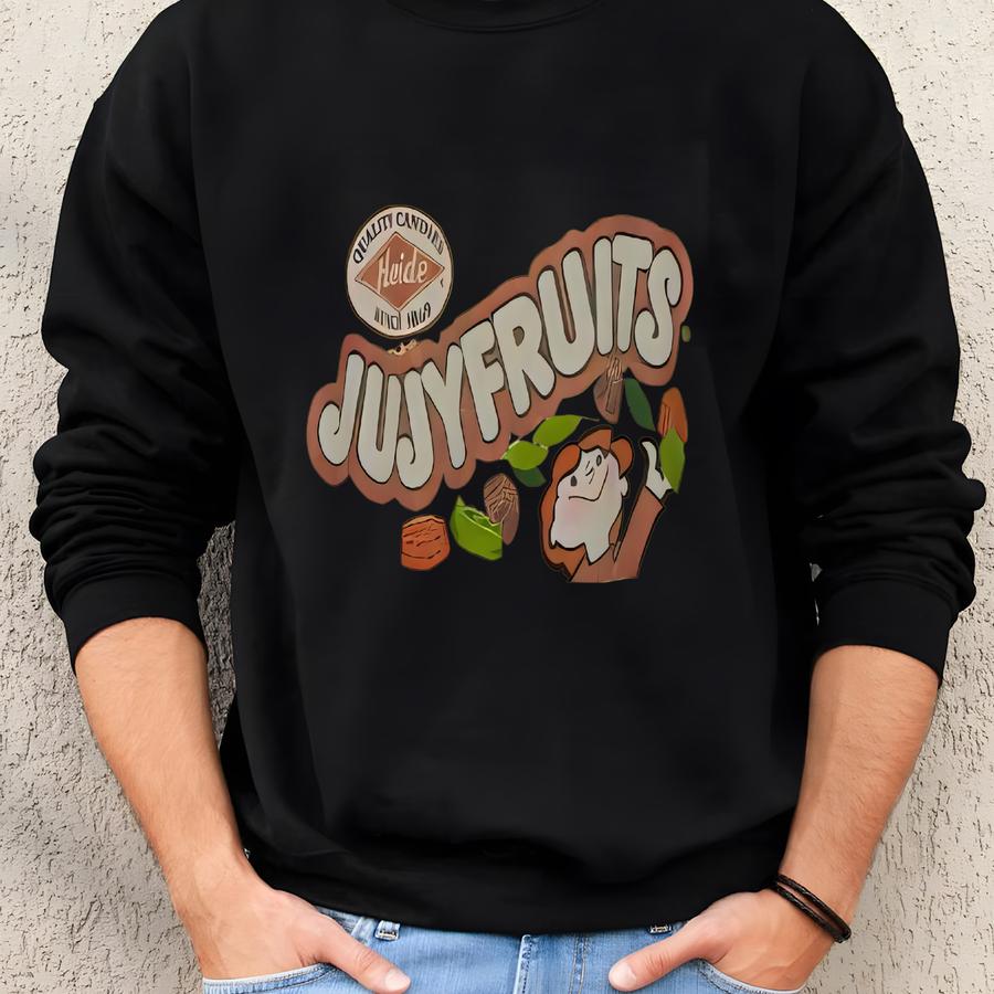 1990s Jujyfruits Fruit Gummy Snack T-shirt Sweatshirt
