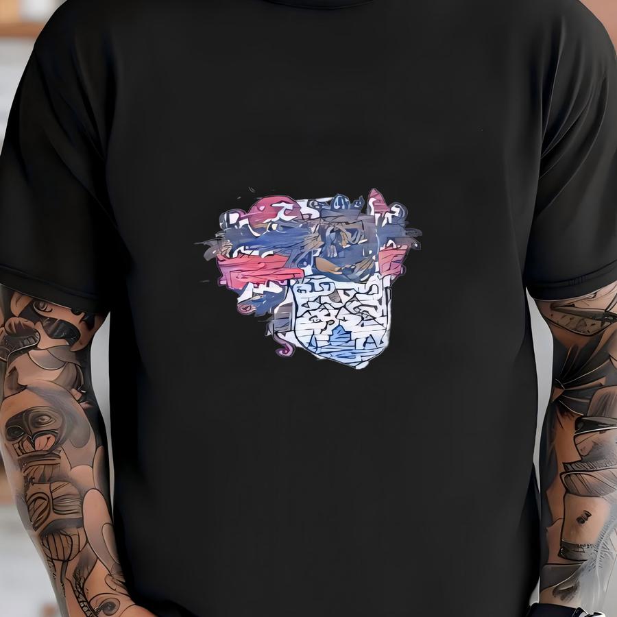 Vintage 1990's Pike's Peak Striped Blue Colorado Pullover Sweatshirt / Men's S Women's M To L T-shirt