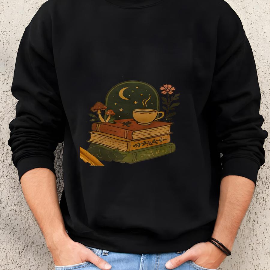 Lost In A Good Book T-shirt - Cottagecore Book Lover Tee, Vintage Book Stack Tee, Cozy Bookworm Shirt, Dreamy Storybook T-shirt, Magical Sweatshirt Lost In A Good Book T-shirt - Cottagecore Book Lover Tee, Vintage Book Stack Tee, Cozy Bookworm Shirt, Dreamy Storybook T-shirt, Magical Sweatshirt