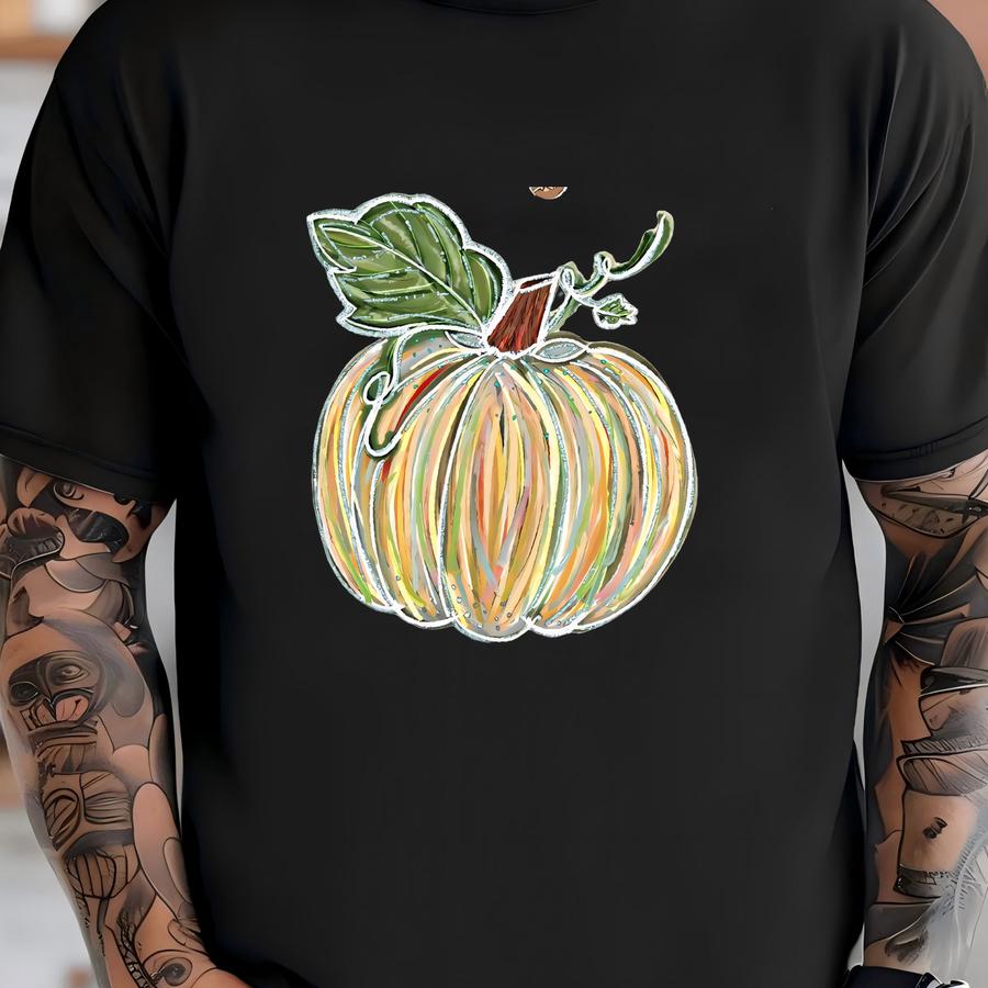 ® Pumpkin Shirt, Women's Halloween Shirt, Watercolor Pumpkin Shirt, Pumpkin Patch Shirt, Fall Pumpkin Shirt, Autumn Hoodie T-shirt