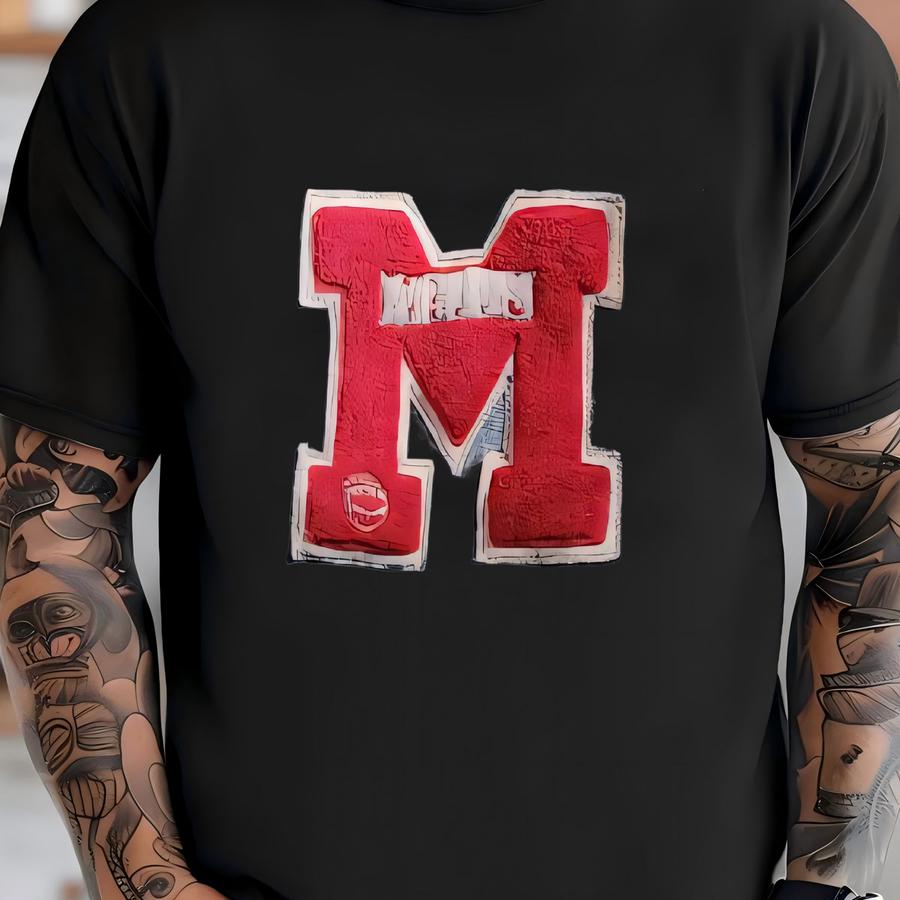 Vintage 1960s Thrashed Varsity College Jacket, Size Medium. T-shirt