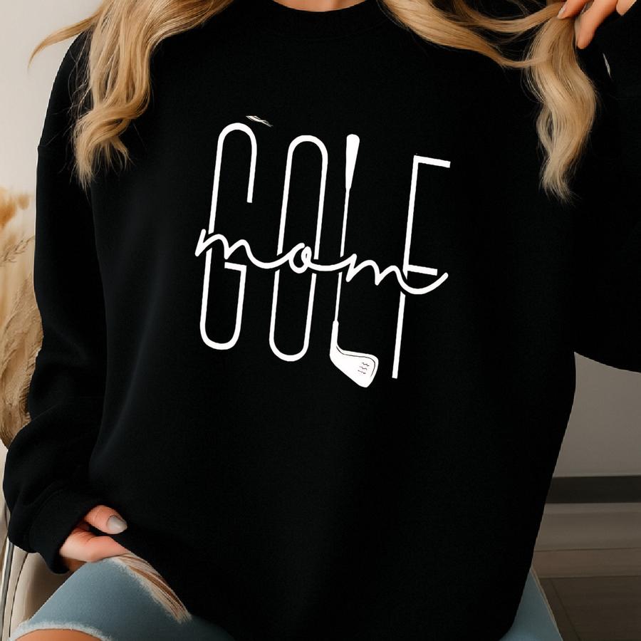 Golf Mom Sweatshirt: Sporty Hoodie For Golfer Moms Sweatshirt