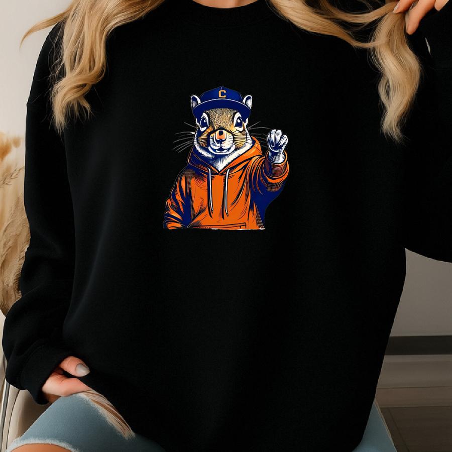 Funny Squirrel Sweatshirt For Bird Lovers, Bird Feeders Empty Again Sweater, Squirrel Feeder Gift, Bird Feeder Tshirt, Retro Squirrel Shirt Sweatshirt