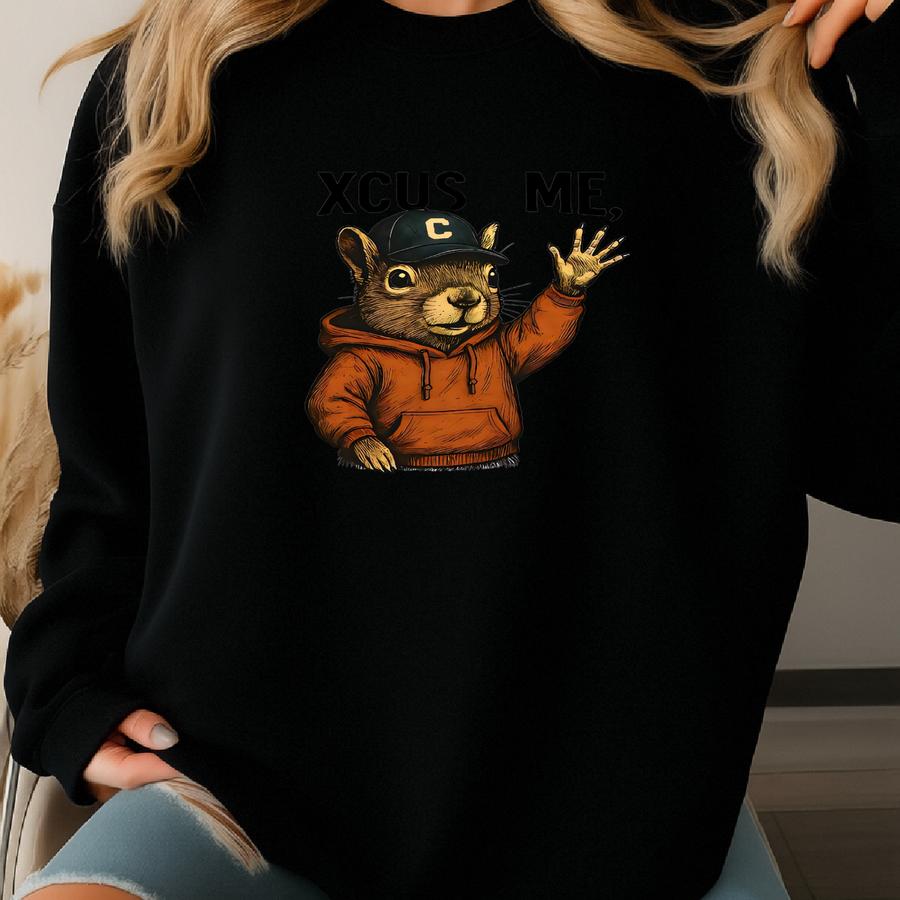 Funny Squirrel Sweatshirt For Bird Lovers, Bird Feeders Empty Again Sweater, Squirrel Feeder Gift, Bird Feeder Tshirt, Retro Squirrel Shirt Sweatshirt