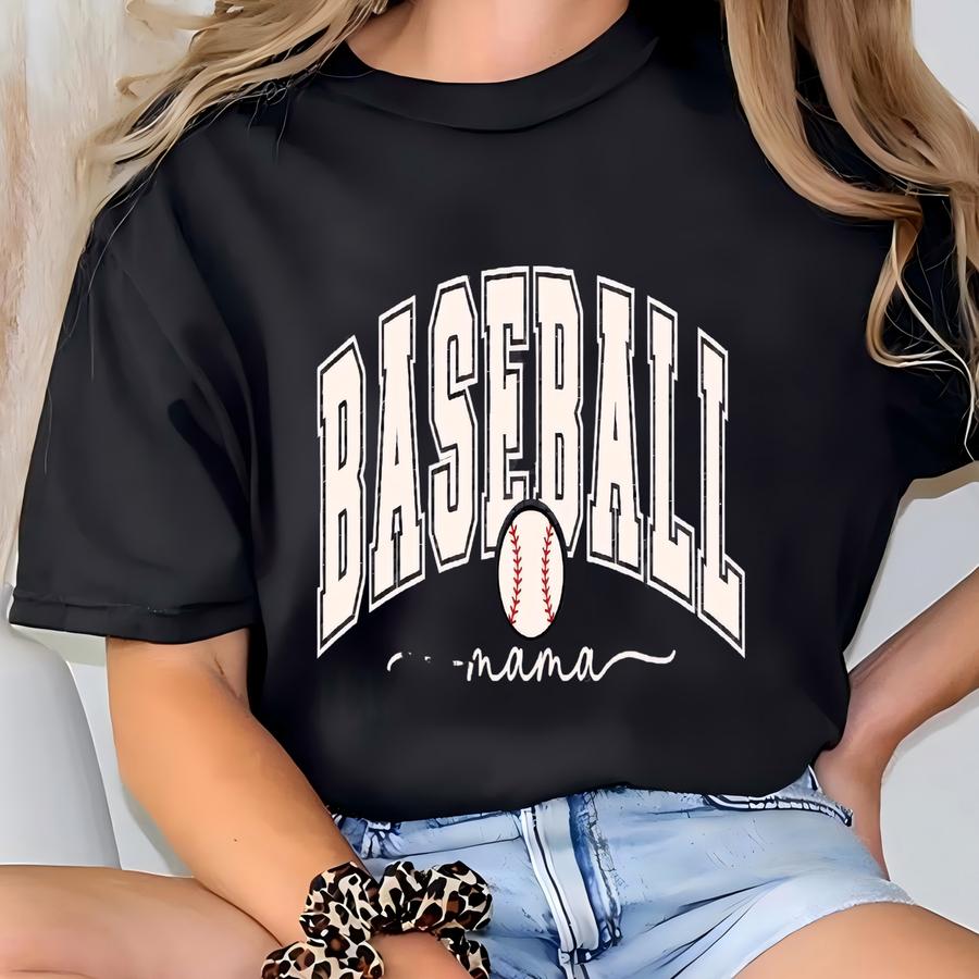 Baseball Mama Shirt: Sports Mom Tee, T-shirt