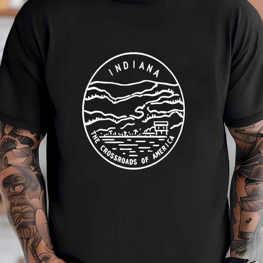 A State Sweatshirt, A Outdoor Crewneck, A Nature Top, A Lover Gift, A Travel Souvenir, Cozy A Sweatshirt T-shirt