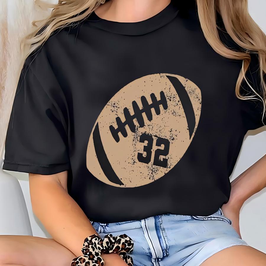 Personalized Game Day Football Mom Sweatshirt,custom Football Hoodie With Name Jersey Number T-shirt