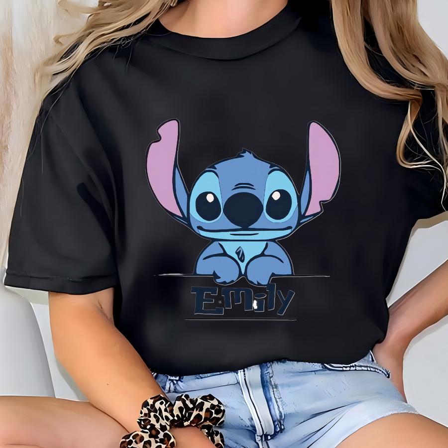 Stitch Name Shirt, Lilo Stitch Shirt, Experiment 626 Hoodie, Custom Stitch Shirt, Trip Shirt, Lover Gift T-shirt