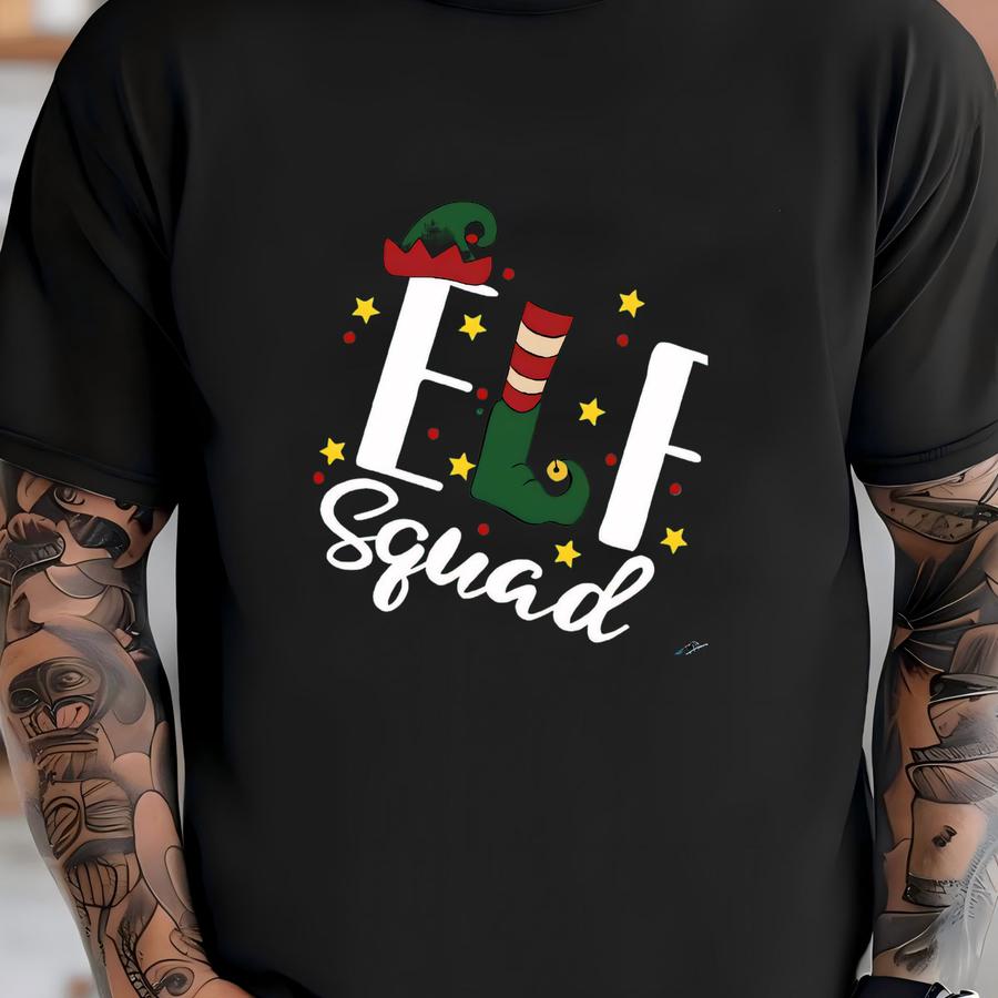 Christmas Elf Shirts Custom Elf Hoodie Christmas Family Matching Christmas T Shirt, Christmas Elf Sweatshirts T-shirt
