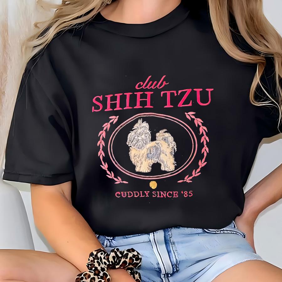 Sweatshirt- Shih Tzu , Choice Of Colors, Choice Of Dog: Corgi, Chihuahua, Doodle, Dachshund, Golden, Labrador T-shirt